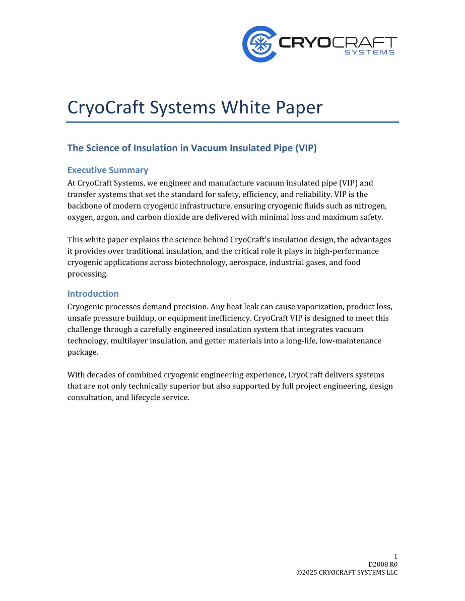 D2008 White Paper Insulation VIP